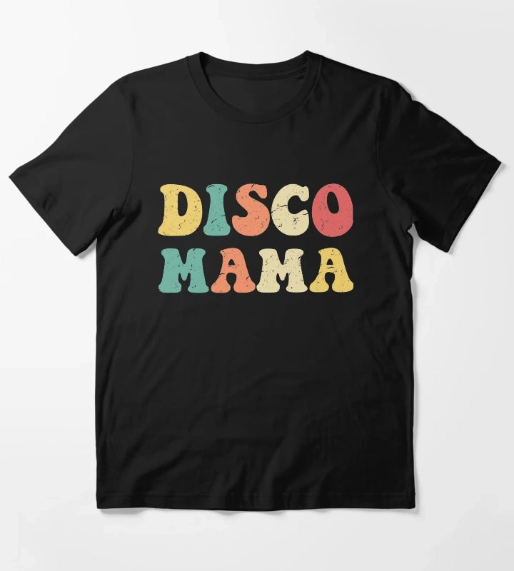 Disco Mama TShirt 1970s Disco Queen Matching Couple Shirt T-Shirt