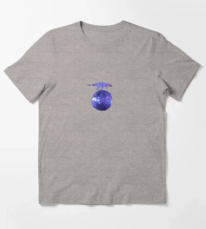 Disco Mode T-Shirt Heather Grey