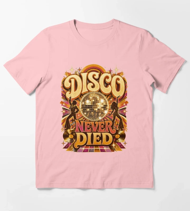 Disco Never Died T-Shirt Dark Grey