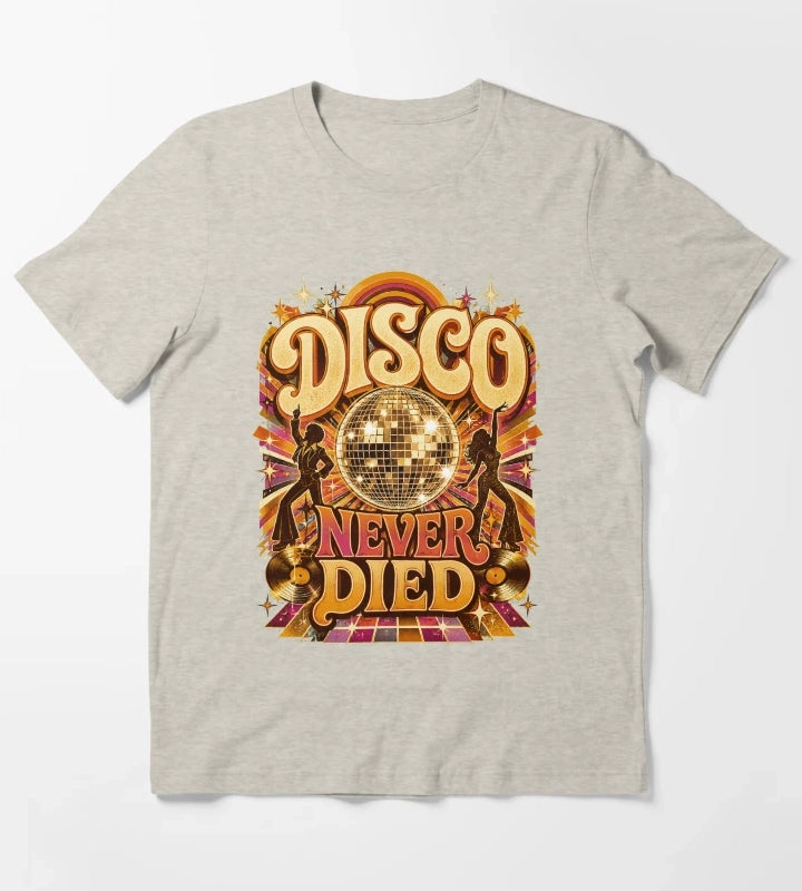 Disco Never Died T-Shirt Cream