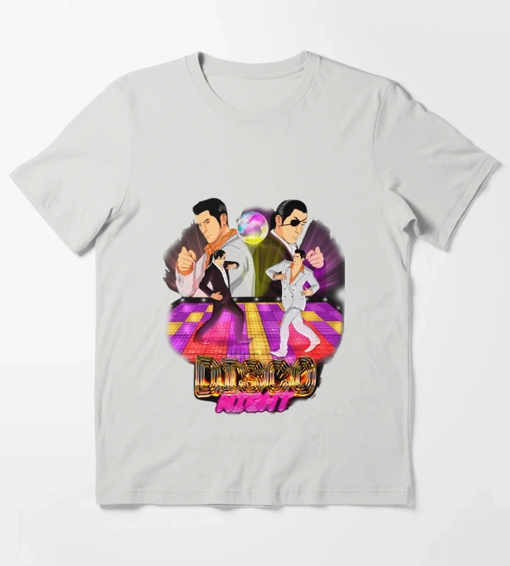 Disco Night T-Shirt Light Grey