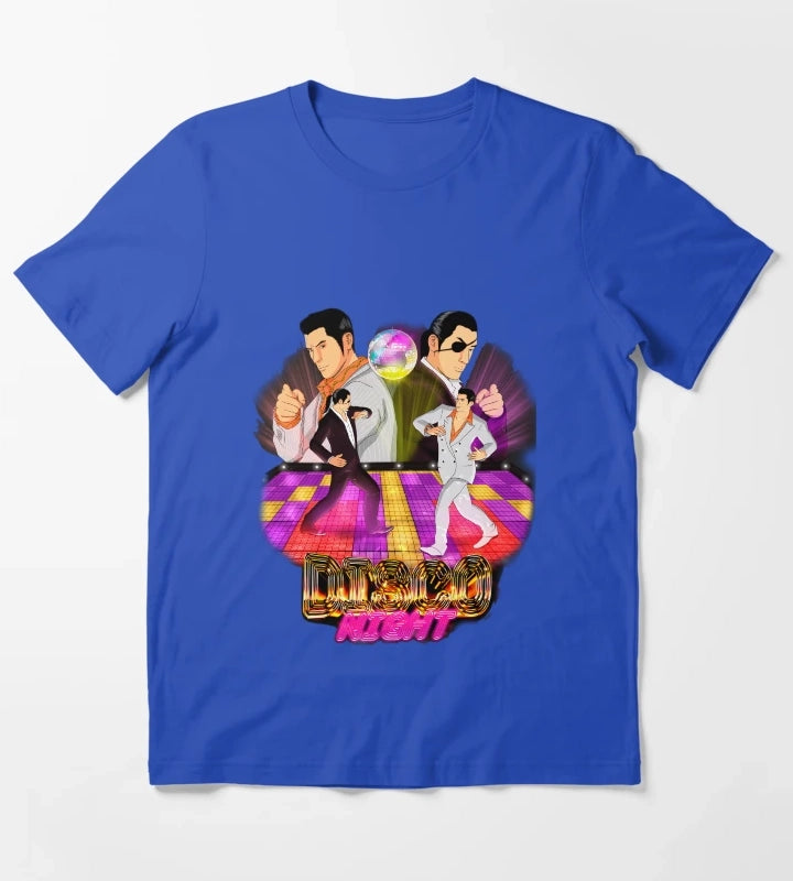 Disco Night T-Shirt Blue