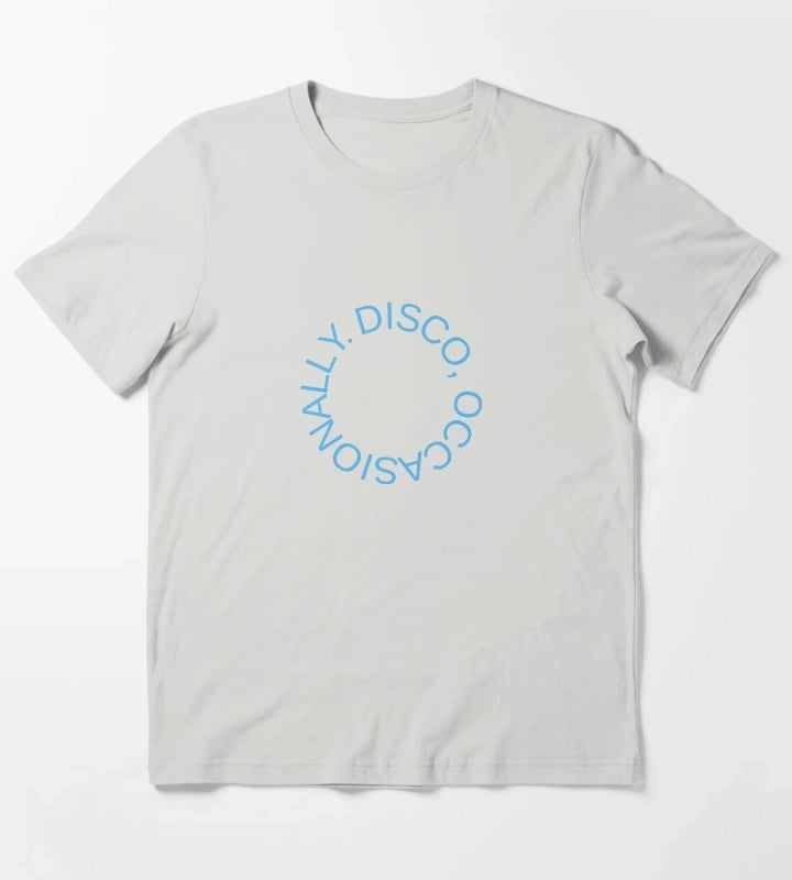 Disco Occasionally T-Shirt Light Grey