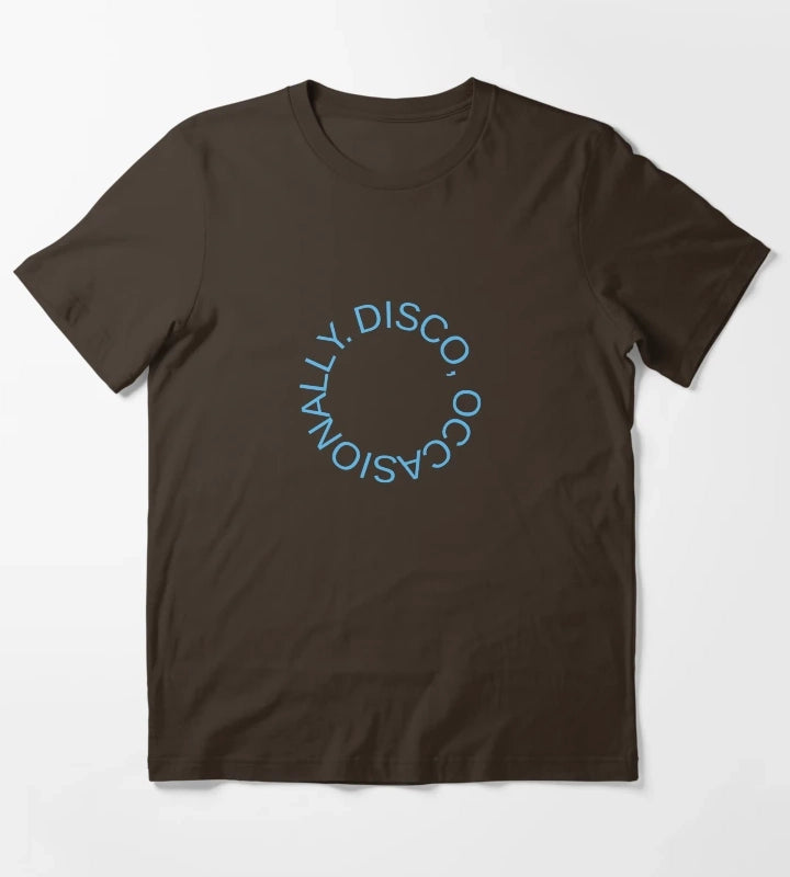 Disco Occasionally T-Shirt Brown