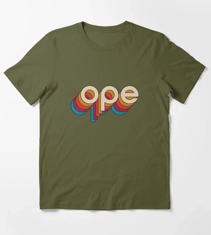 Disco Ope T-Shirt Olive Green