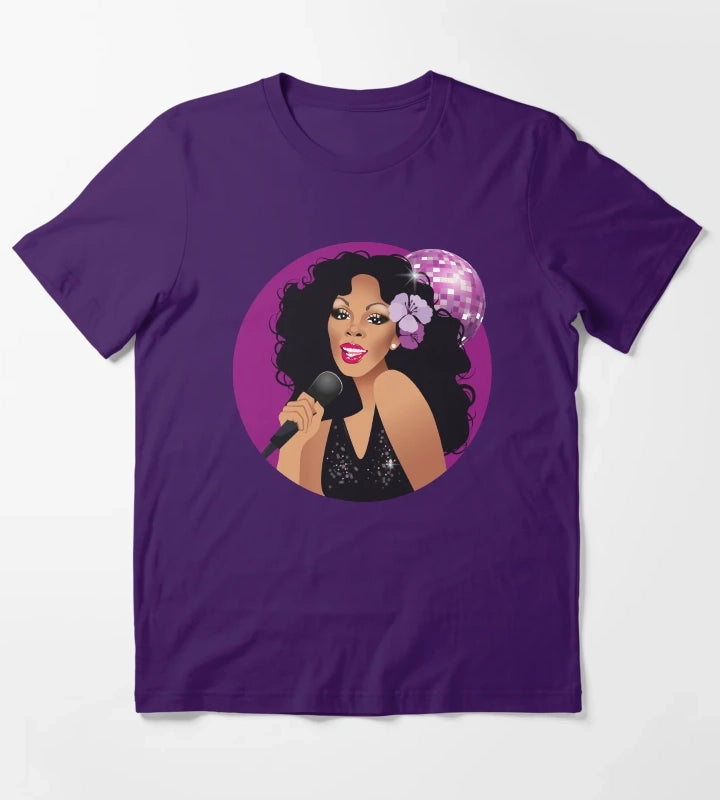 Disco Queen T-Shirt Purple