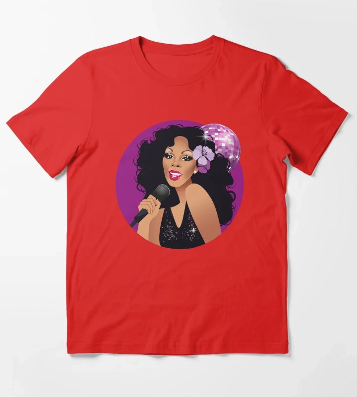 Disco Queen T-Shirt Red