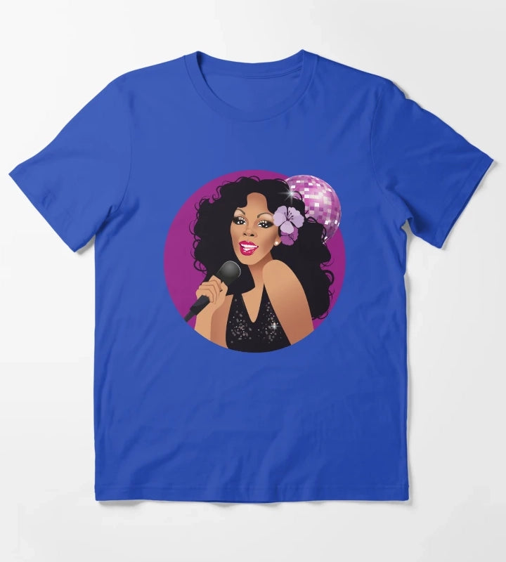 Disco Queen T-Shirt Blue