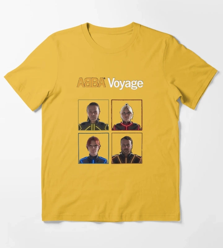 Disco Revival T-Shirt Yellow