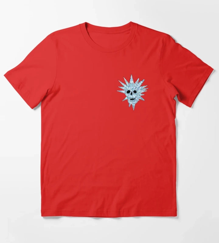 Disco Skull T-Shirt Red