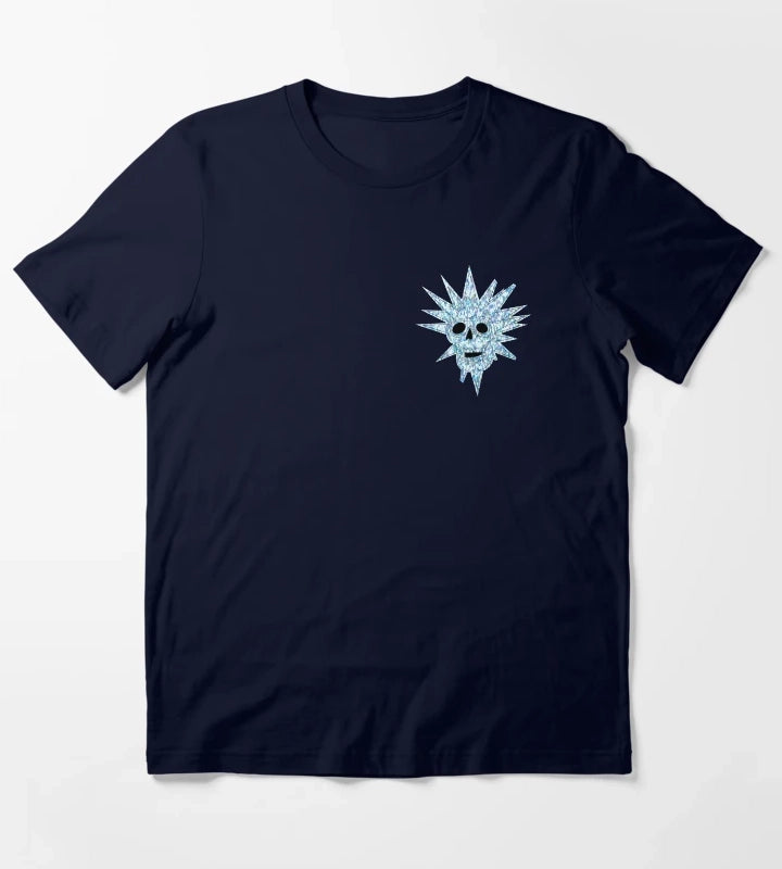 Disco Skull T-Shirt Navy