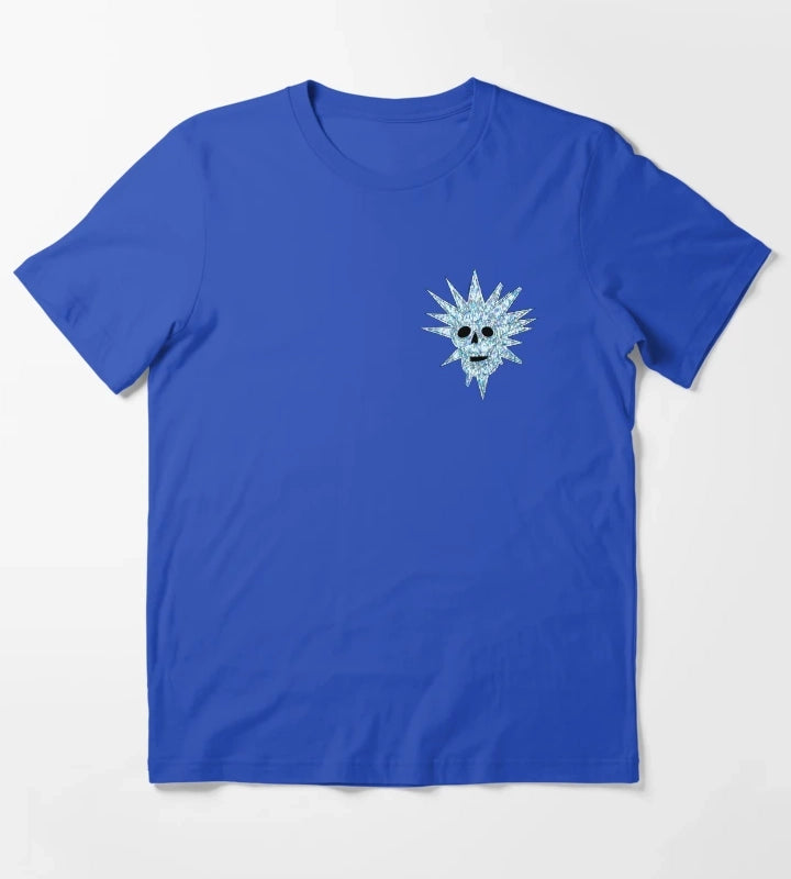 Disco Skull T-Shirt Blue
