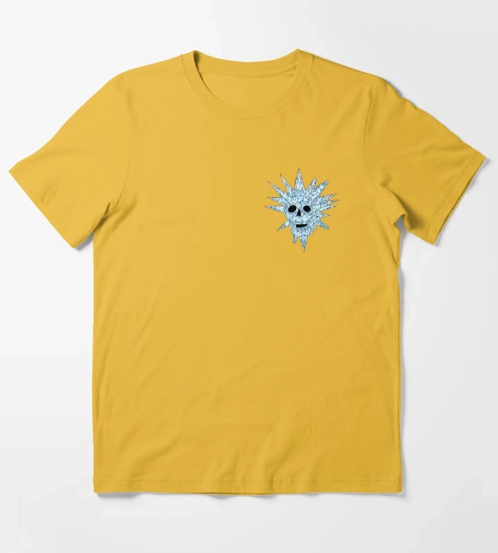 Disco Skull T-Shirt Yellow