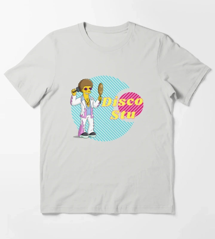 Disco Stu Shirt T-Shirt Light Grey