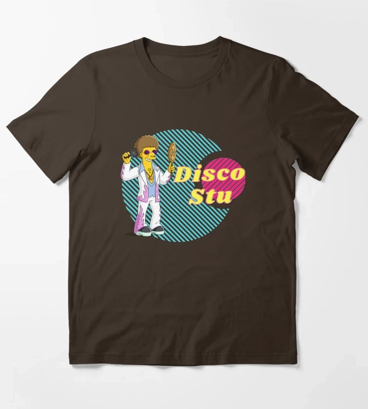Disco Stu Shirt T-Shirt Brown