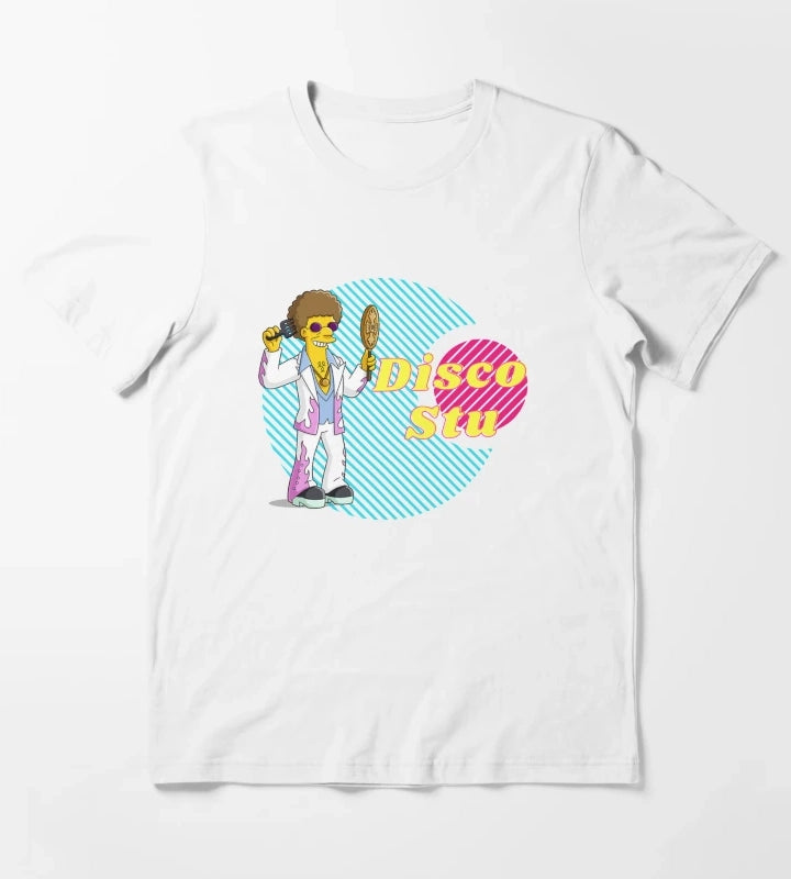 Disco Stu Shirt T-Shirt White