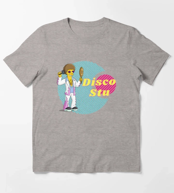 Disco Stu Shirt T-Shirt Heather Grey