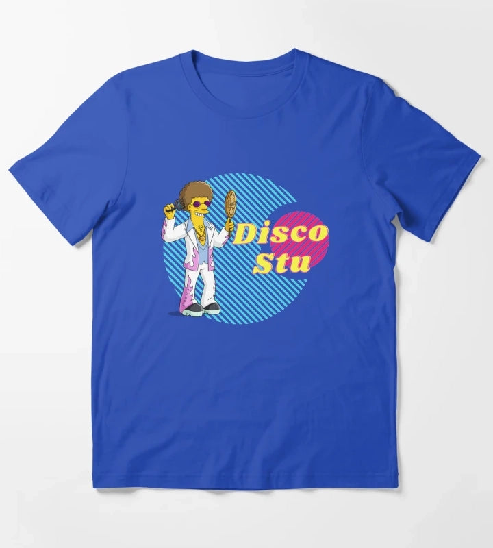 Disco Stu Shirt T-Shirt Blue