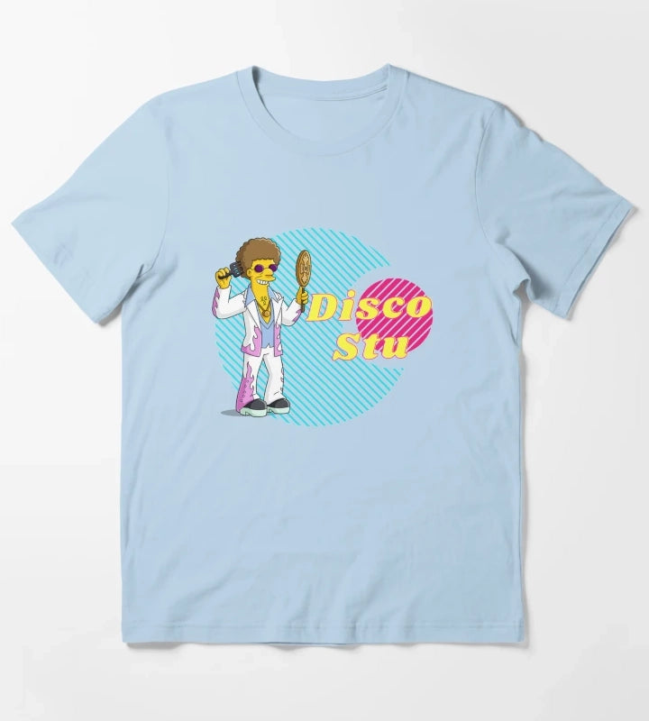 Disco Stu Shirt T-Shirt Sky Blue