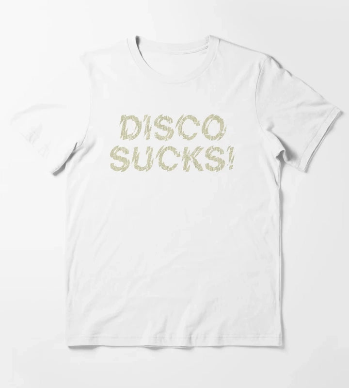 Disco Sucks 1979 T-Shirt White