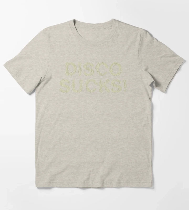 Disco Sucks 1979 T-Shirt Cream