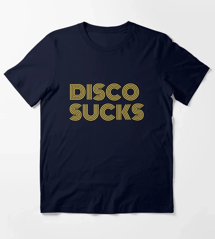 Disco Sucks T-Shirt Navy