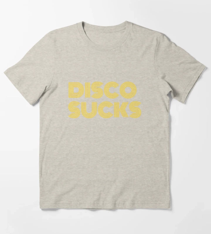 Disco Sucks T-Shirt Cream
