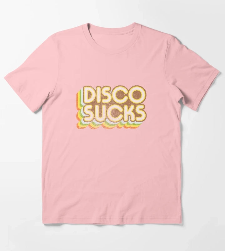 Disco Sucks version 2 faded T-Shirt Dark Grey