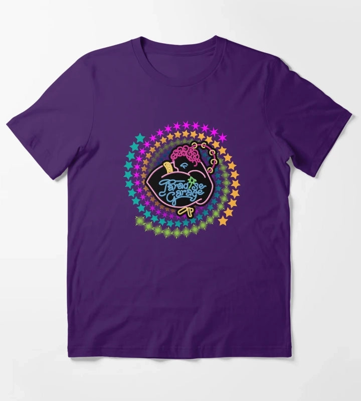 Disco Times Paradise T-Shirt Purple
