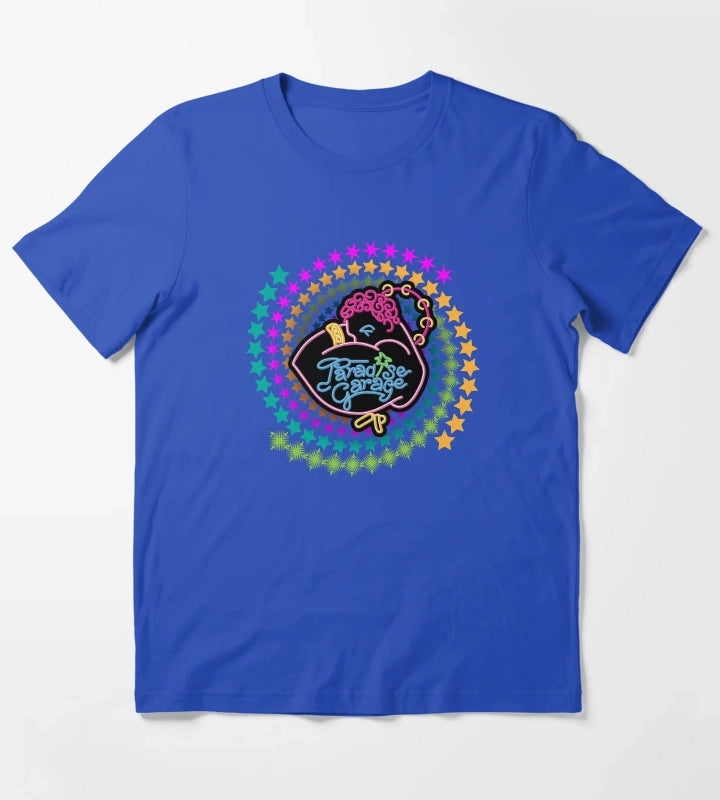 Disco Times Paradise T-Shirt Blue