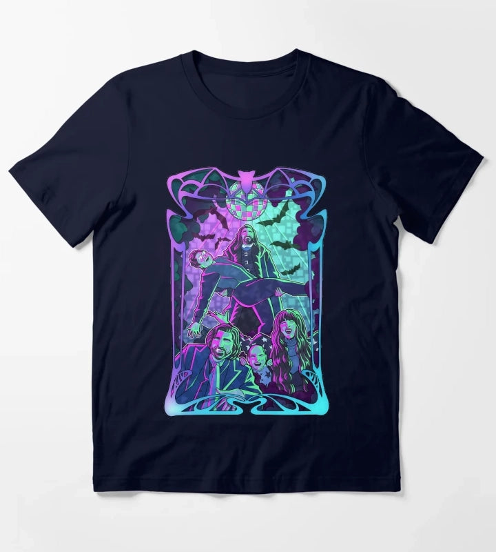 Disco Vampires T-Shirt Navy