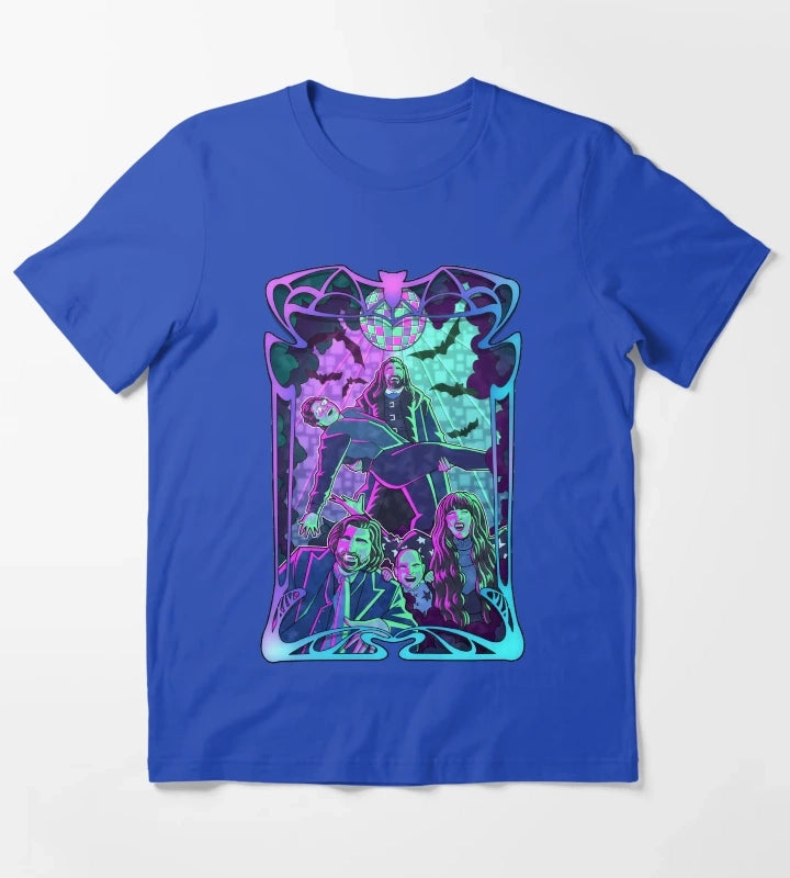 Disco Vampires T-Shirt Blue