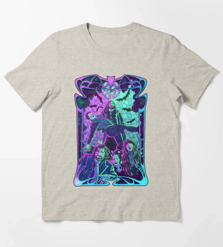 Disco Vampires T-Shirt Cream
