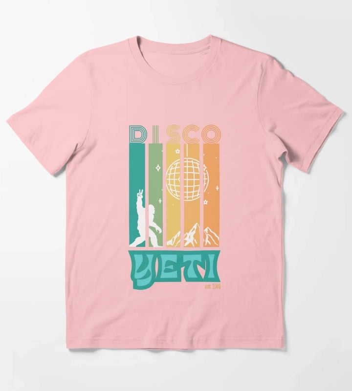 Disco Yeti T-Shirt Dark Grey