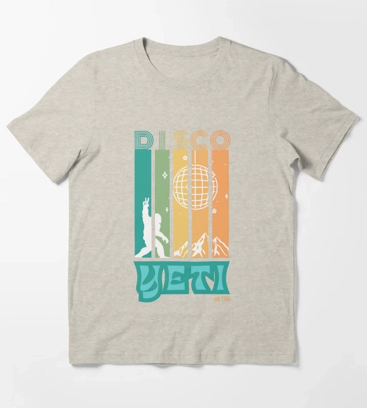 Disco Yeti T-Shirt Cream