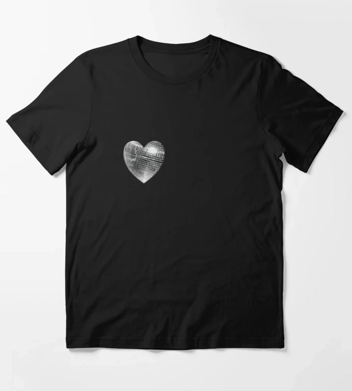 Disco ball heart T-Shirt