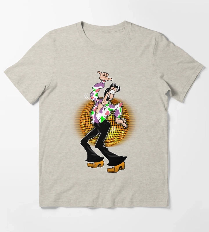 Disco by Don Martin T-Shirt Cream