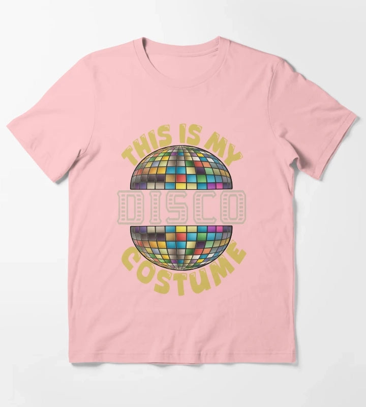 Disco costume funny T-Shirt Dark Grey