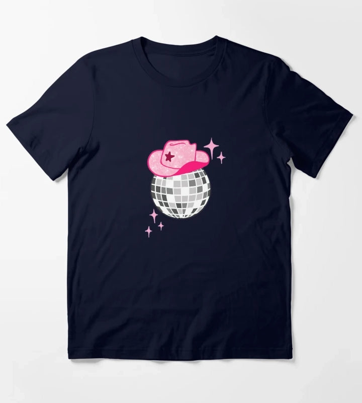 Disco cowgirl T-Shirt Navy