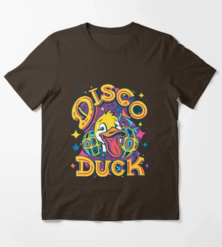 Disco duck T-Shirt Brown