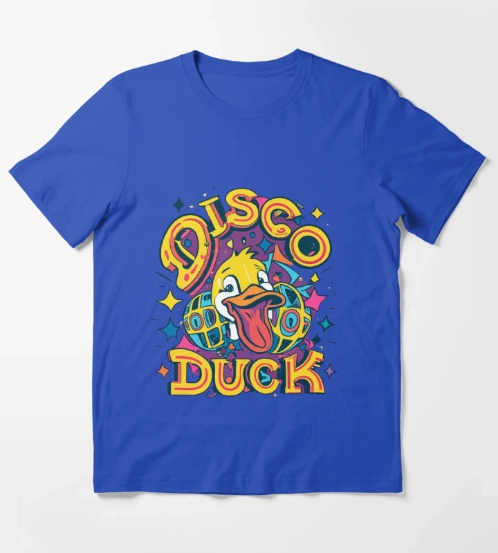 Disco duck T-Shirt Blue