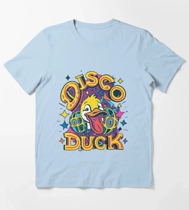 Disco duck T-Shirt Sky Blue