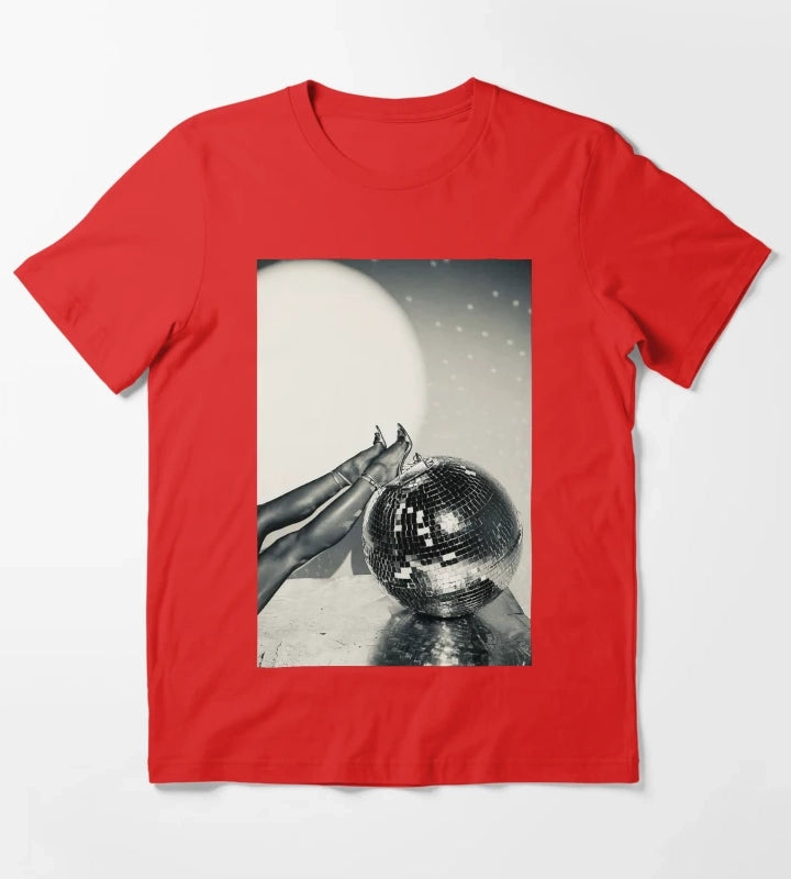 Disco girl T-Shirt Red