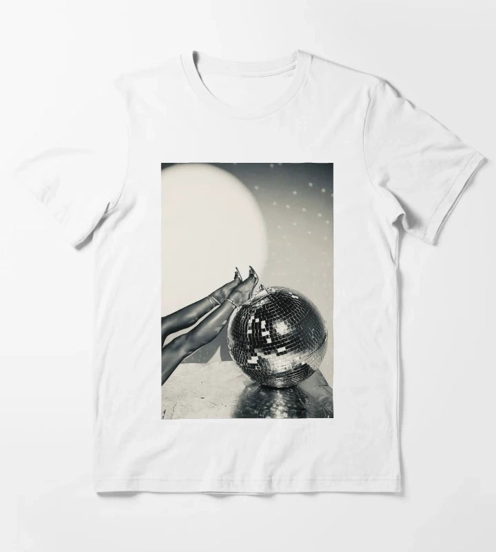Disco girl T-Shirt White