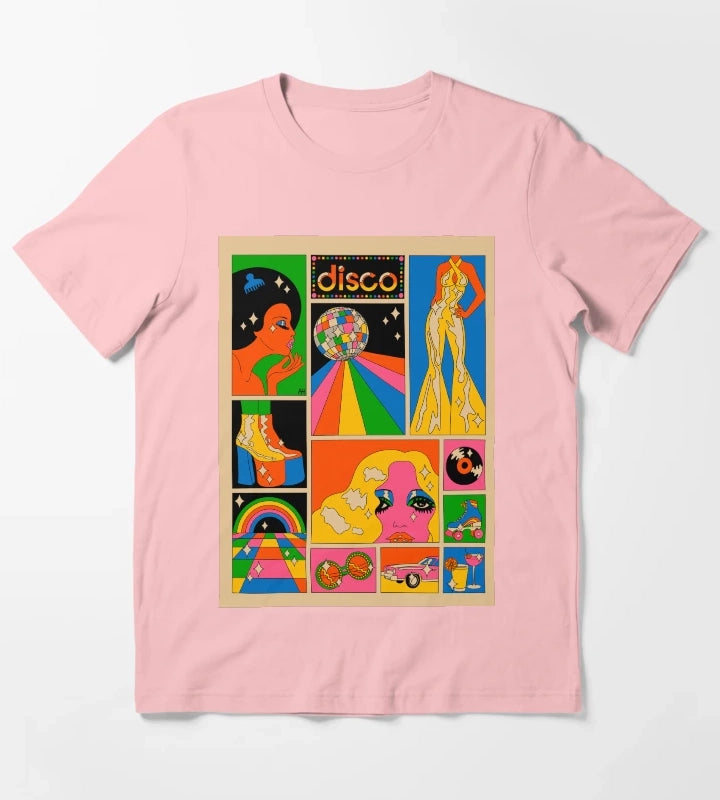 Disco mood T-Shirt Dark Grey