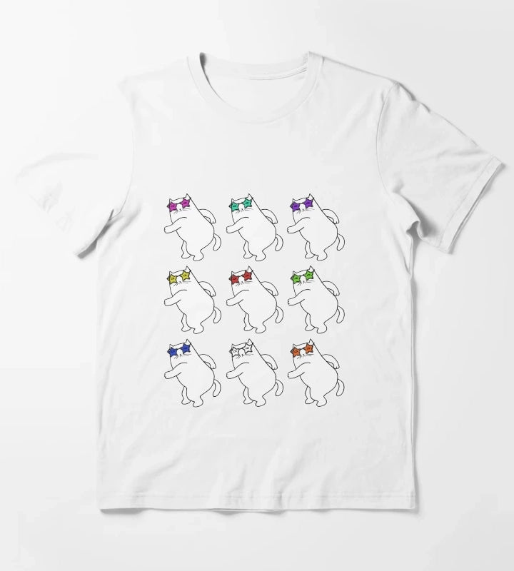Disco pop art T-Shirt White