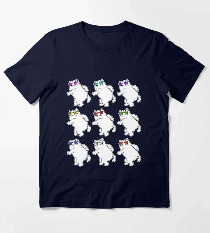 Disco pop art T-Shirt Navy