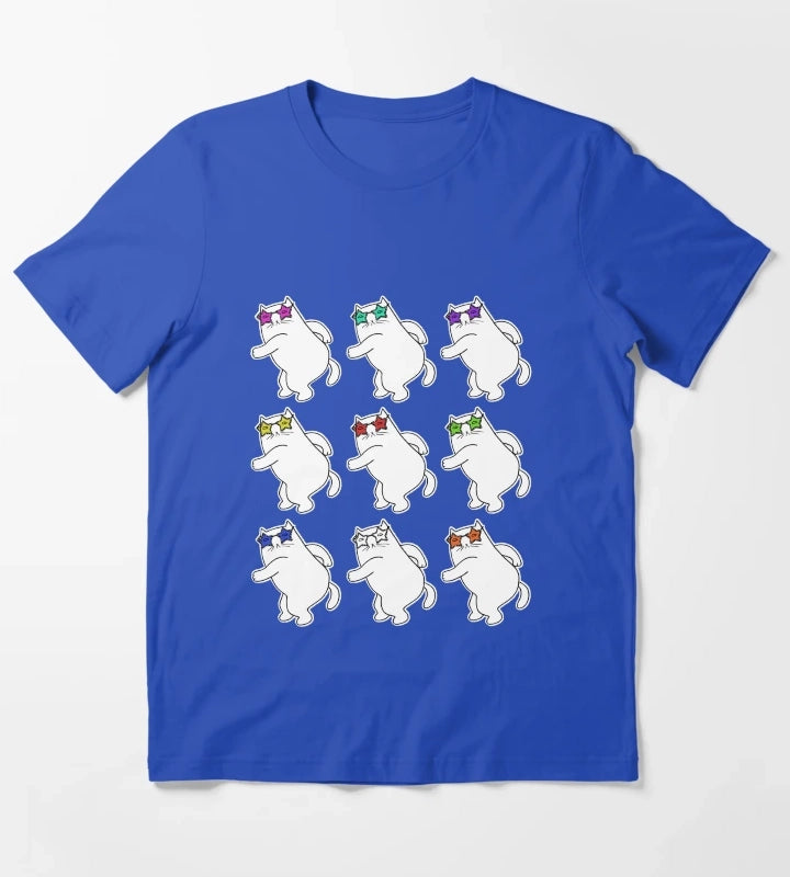 Disco pop art T-Shirt Blue