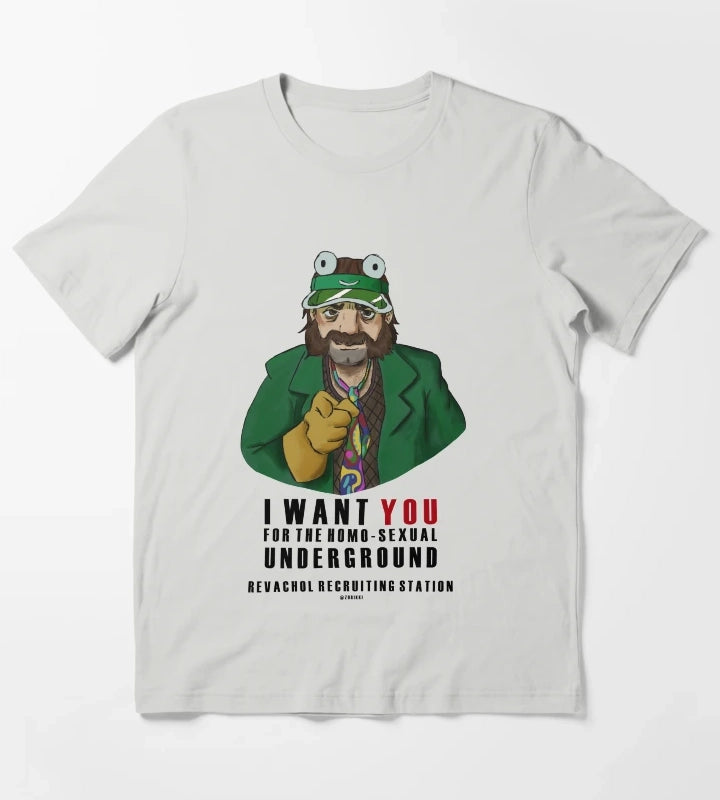 Disco recruitment T-Shirt Light Grey