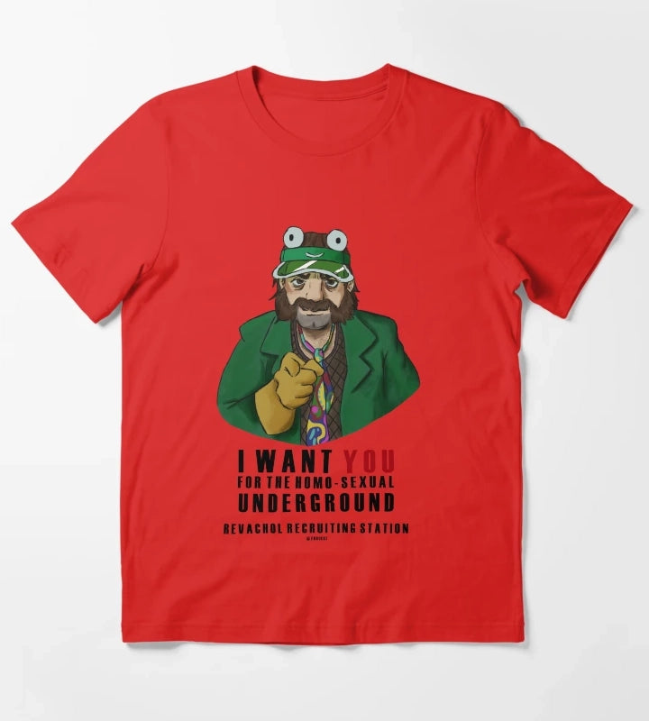 Disco recruitment T-Shirt Red
